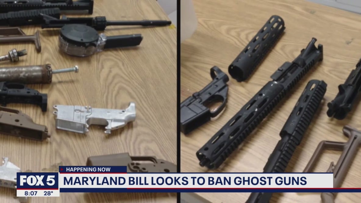 Maryland bill looks to ban ghost guns